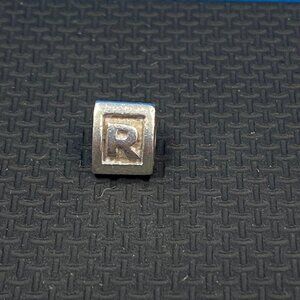 Pandora R Initial Alphabet Charm 925 Silver ALE